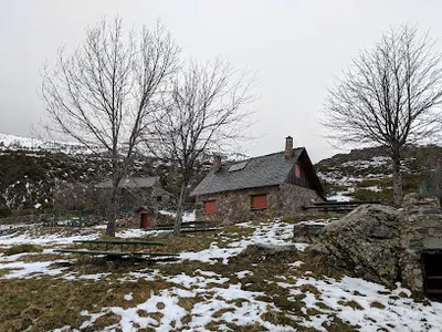 Vista del refugio Cabaña Asociacion Peña Rubia