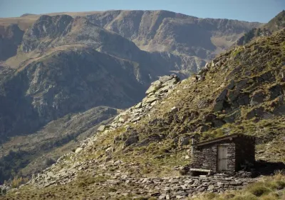 Cabaña de Crestuix Foto del refugio Cabaña de Crestuix