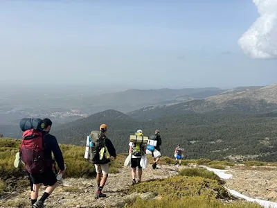 Vista del refugio Chozo Aranguez