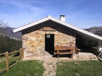 Vista del refugio Refugio Armañón