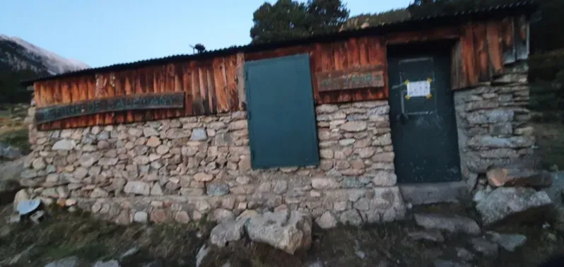 Vista panorámica de Refugio Cabaña Alemany
