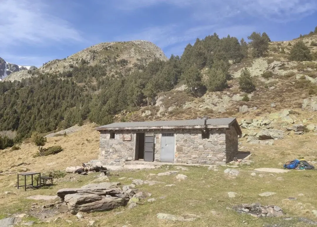 Vista panorámica de Refugio Cabaña de la Vall del Riu