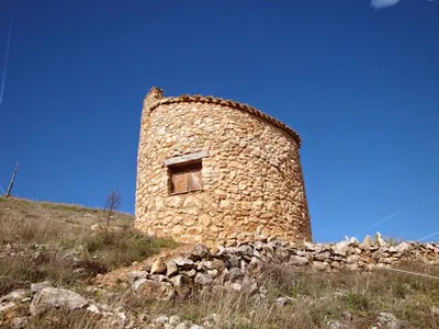 Vista del refugio Refugio Cabaña