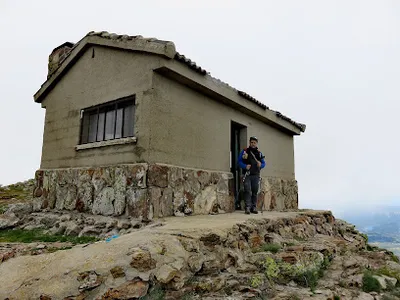 Vista del refugio Refugio Cabeza La Parra