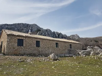 Vista del refugio Refugio Caño del Aguadero