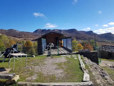 Vista del refugio Refugio Castro Valnera