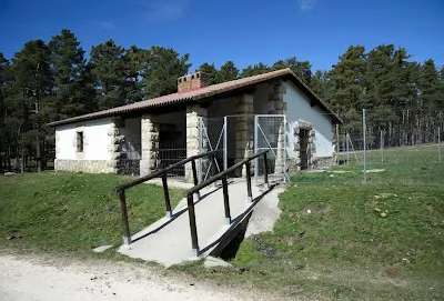Vista del refugio Refugio Castroverde