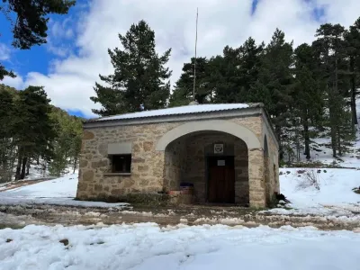 Vista del refugio Refugio Chaparilla