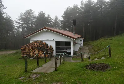 Vista del refugio Refugio Collado Delantero