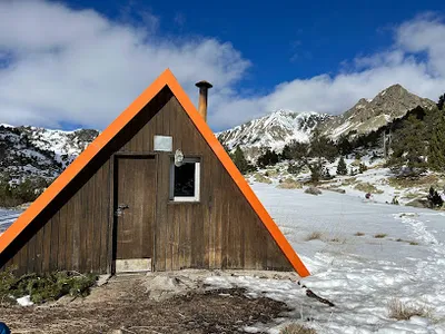 Vista del refugio Refugio d'Airoto