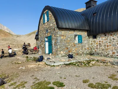 Vista del refugio Refugio de Bayssellance
