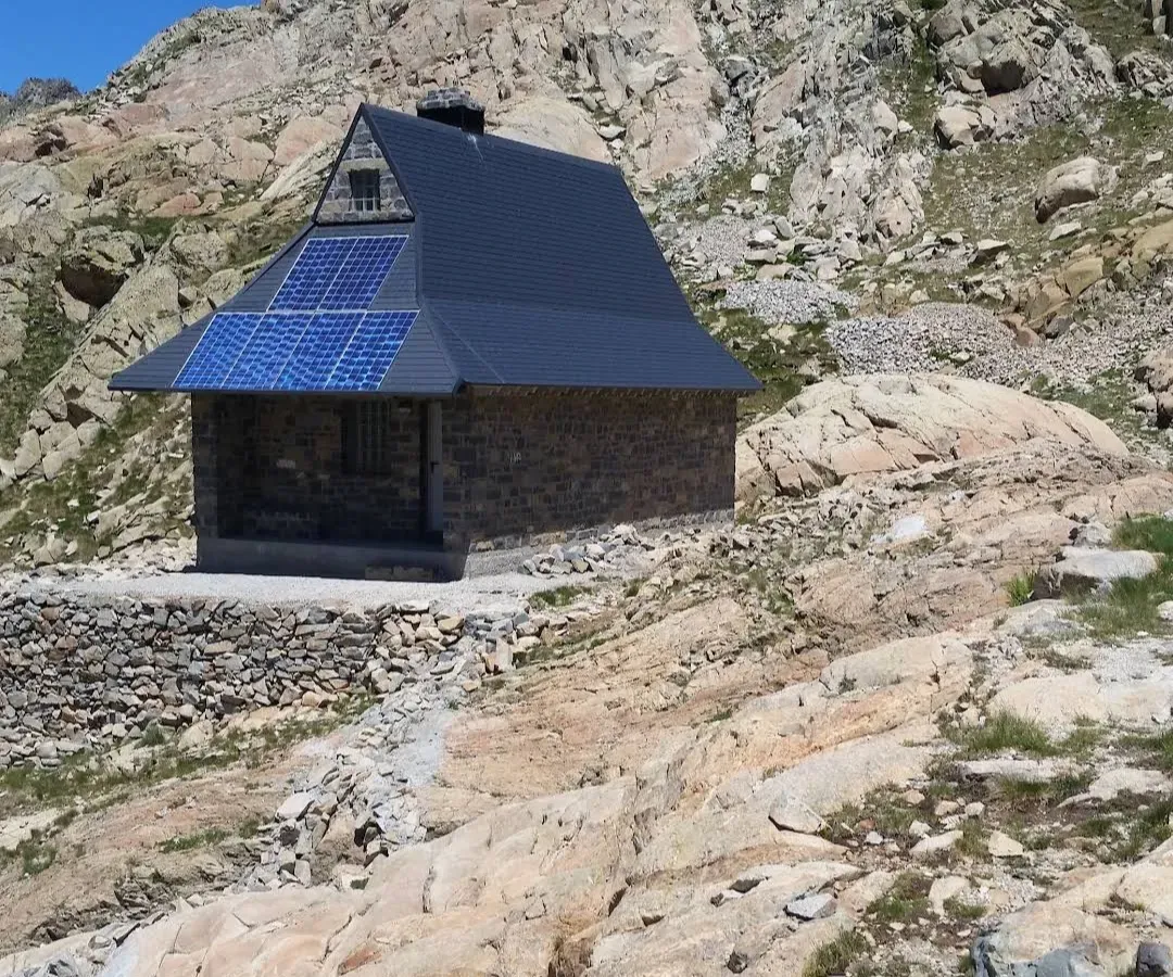 Vista panorámica de Refugio de Bramatuero