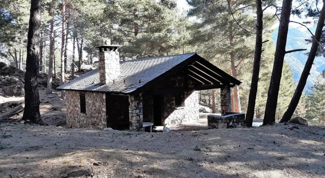 Vista panorámica de Refugio de Collet Martí