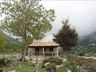 Vista del refugio Refugio de Cúber