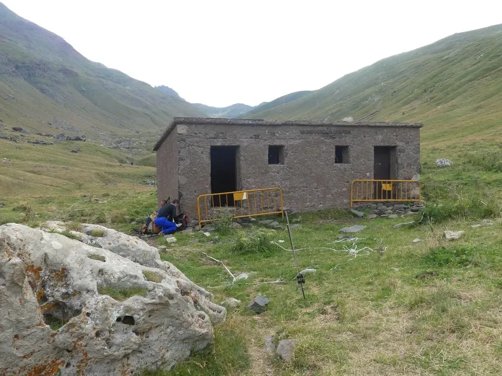 Vista panorámica de Refugio de Izas