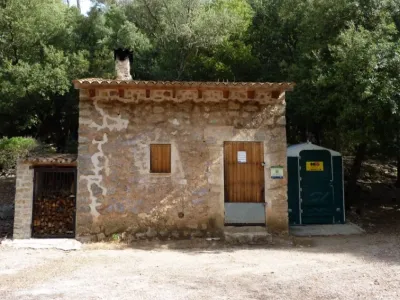 Vista del refugio Refugio de la Coma de Binifaldó