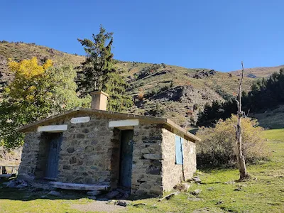 Vista del refugio Refugio de la Culasse