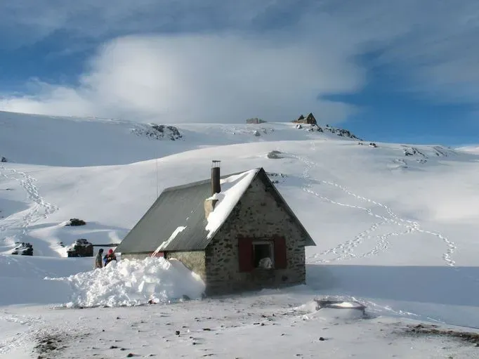 Vista panorámica de Refugio de las Minas de Liat