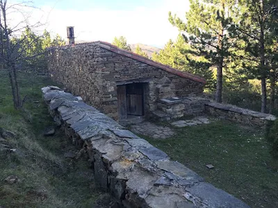 Vista del refugio Refugio de Lesmes
