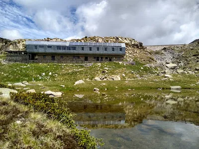 Vista del refugio Refugio de l'Illa
