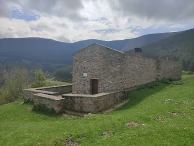 Vista del refugio Refugio de Ortuño