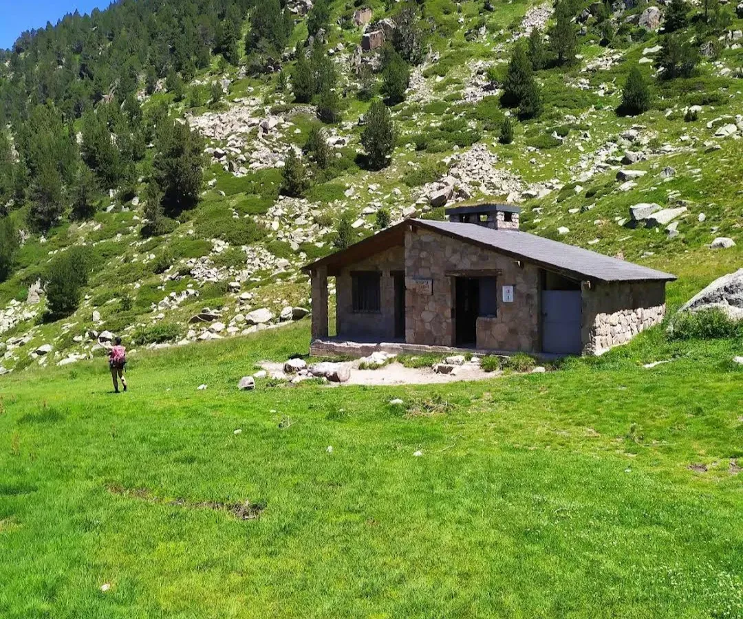 Vista panorámica de Refugio del Agols