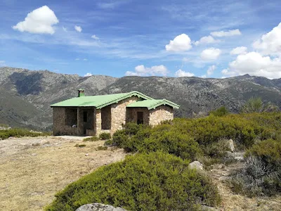 Vista del refugio Refugio del Brezo