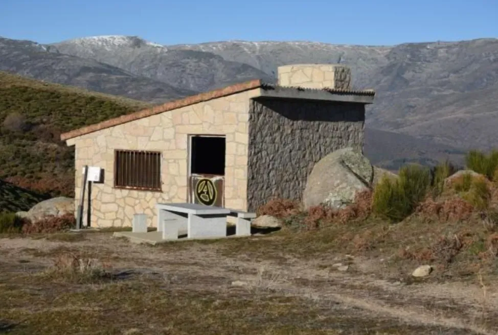 Vista panorámica de Refugio del paso de las Palomas.