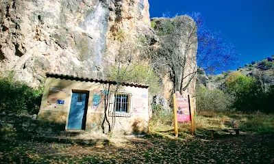 Vista del refugio Refugio Félix Rodríguez de la Fuente