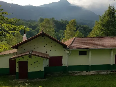 Vista del refugio Refugio Iondokorta Baskonia Mendi Taldea