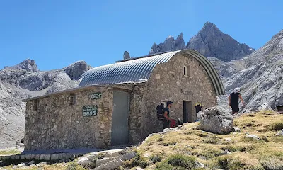 Vista del refugio Refugio Jou de los Cabrones