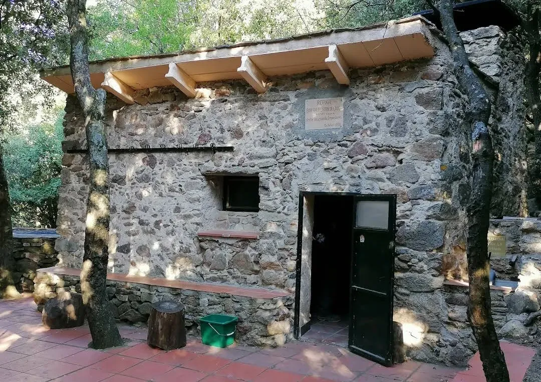 Vista panorámica de Refugio La barraca del Forn de Claç