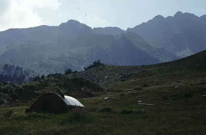 Vista panorámica de Refugio libre de Coma Pedrosa