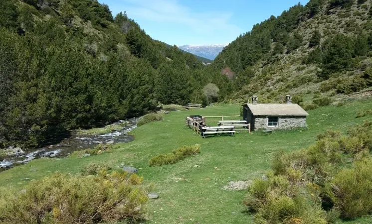 Vista panorámica de Refugio Pastoral Planes