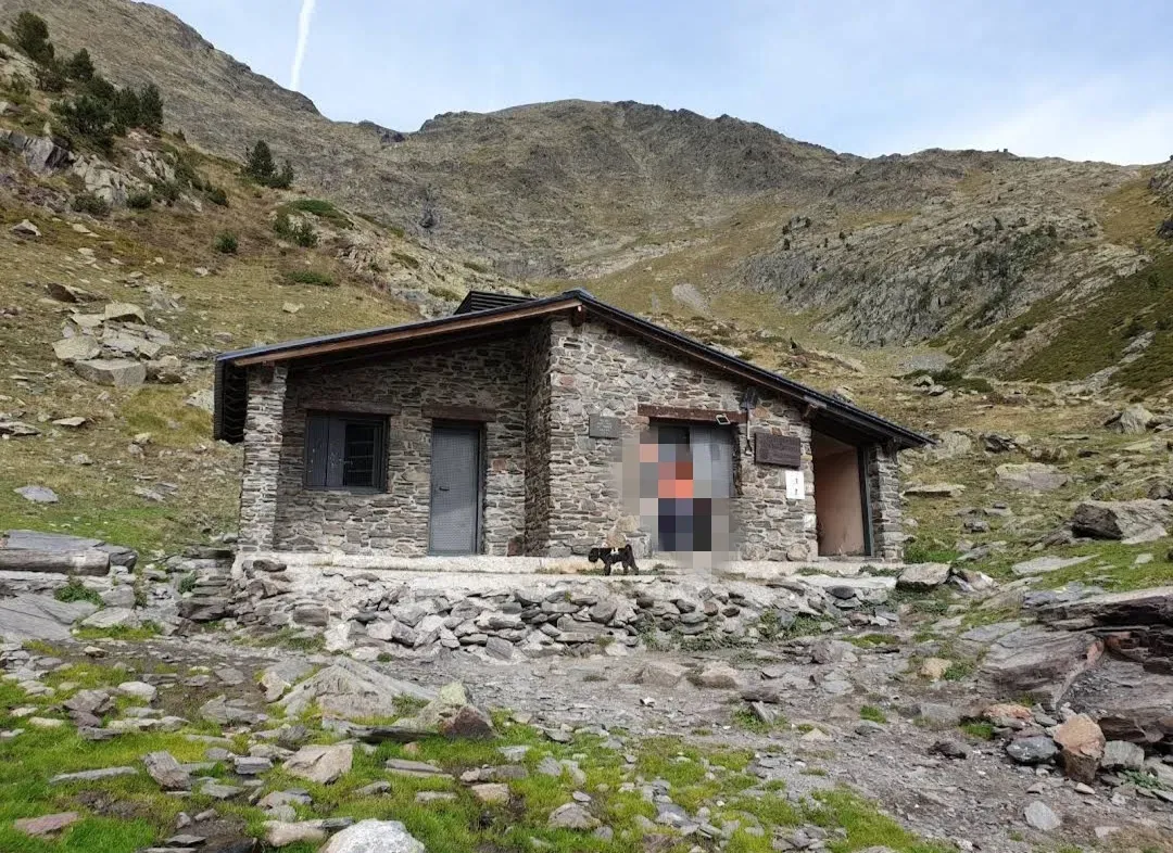 Vista panorámica de Refugio Pla de L'Estany