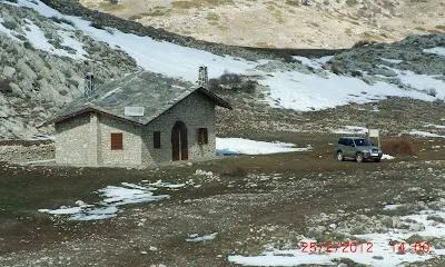 Vista del refugio Refugio Prados del Conde