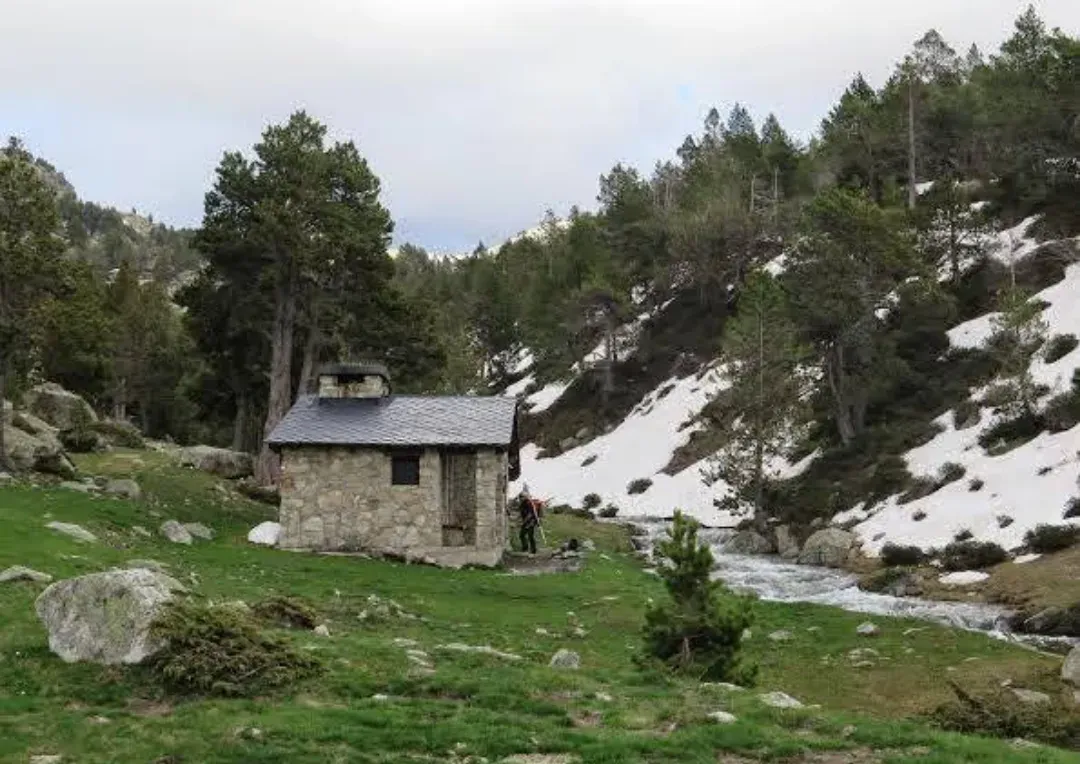Vista panorámica de Refugio Riu dels Orris