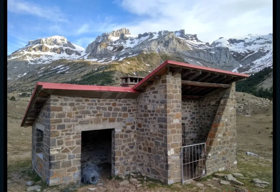 Vista panorámica de Refugio Saleras
