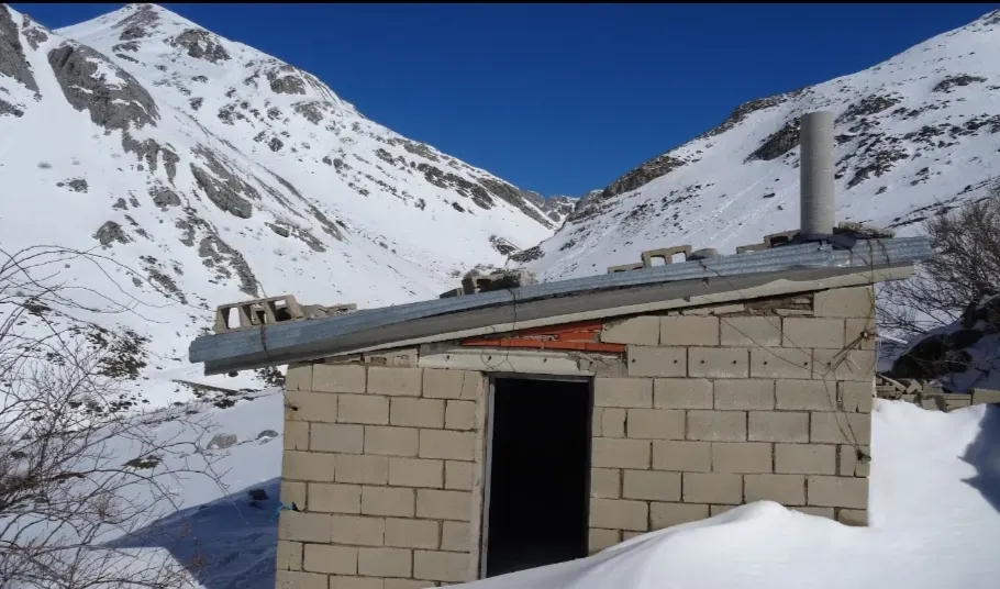 Vista panorámica de Refugio Vachina del Miru