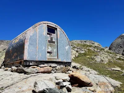 Vista del refugio Refugio Vivac Duccio Manenti